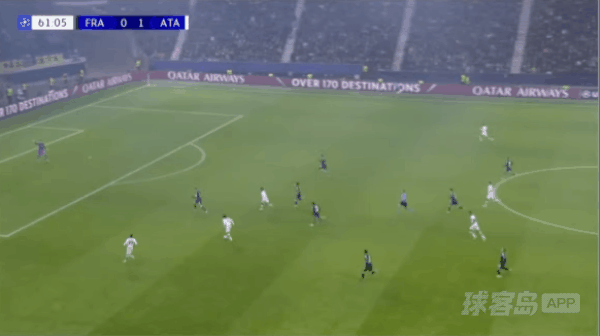 62'艾德森破门! 法兰克福 0- 2亚特兰大