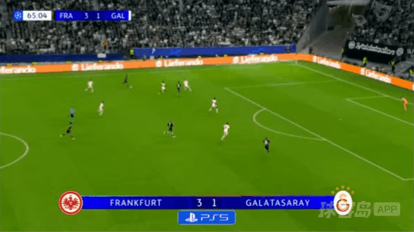 66'伯克特破门! 法兰克福 4- 1加拉塔萨雷