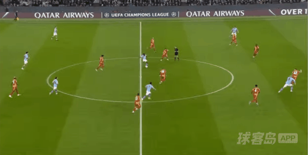 10'哈兰德破门! 曼城 1- 0加拉塔萨雷