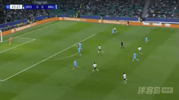 24'昆达破门! 里斯本竞技 1- 0布鲁日