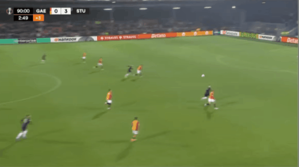 93'布瓦纳尼破门! 前进之鹰 0- 4斯图加特