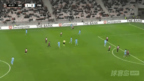 42'舍尔汉特破门! 尼斯 1- 3弗赖堡