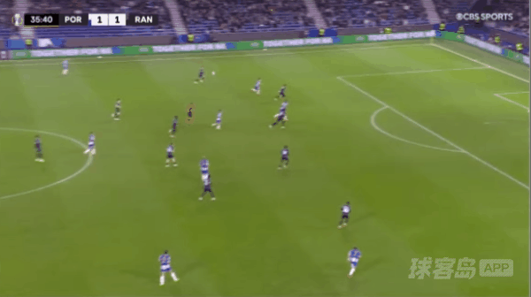 36'穆拉破门! 波尔图 2- 1格拉斯哥流浪者