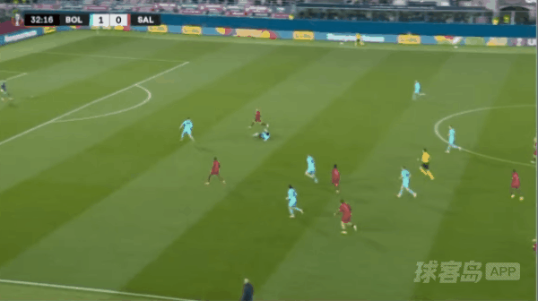 33'维特森破门! 博洛尼亚 1- 1萨尔茨堡