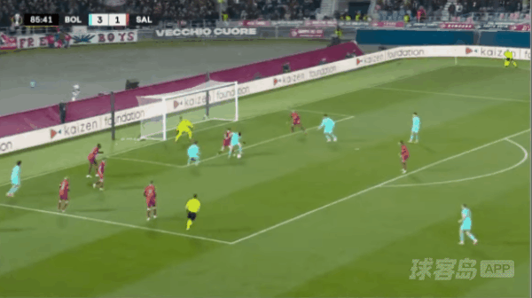86'奥尔索利尼破门! 博洛尼亚 4- 1萨尔茨堡