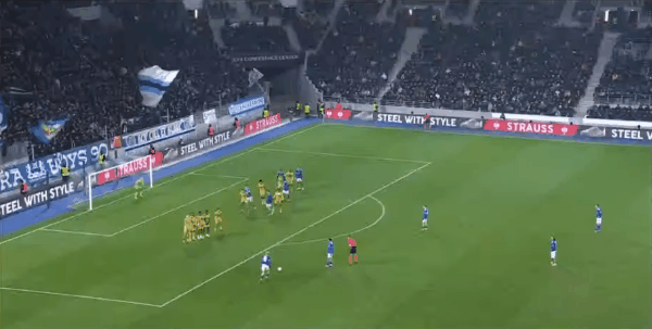 77'穆拉贝特破门! 斯特拉斯堡 2- 1水晶宫