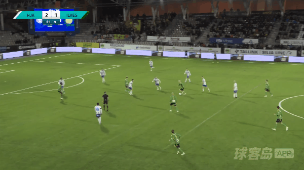 65'斯特约平破门! 赫尔辛基 2- 2埃尔维斯