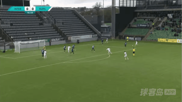 47'帕尔兹泽克破门! 英特土尔库 0- 1古比斯