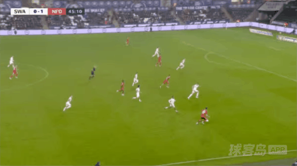46'热苏斯破门! 斯旺西 0- 2诺丁汉森林