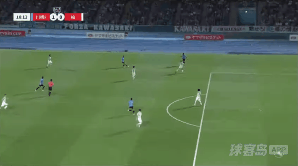 10'山本悠树破门! 川崎前锋 1- 0柏太阳神