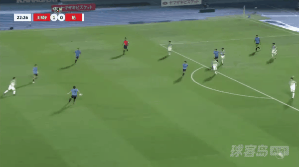 23'范韦尔梅斯克肯破门! 川崎前锋 2- 0柏太阳神