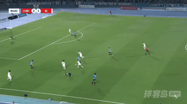 85'伊藤达哉破门! 川崎前锋 3- 1柏太阳神