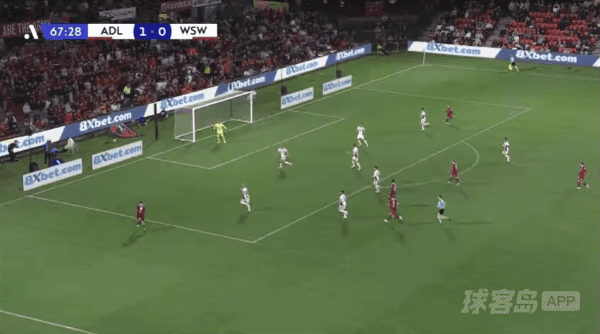 68'古德温破门! 阿德莱德联 2- 0西悉尼流浪者