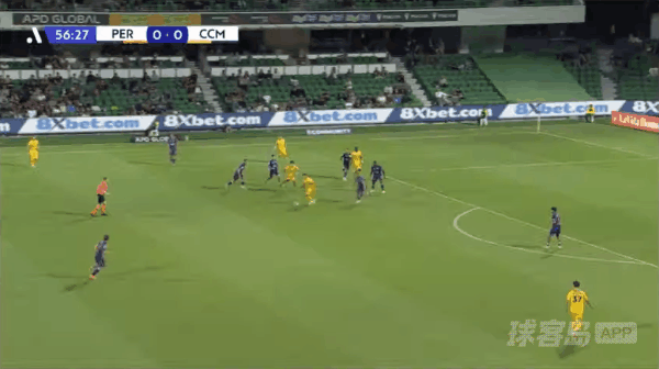 57'布兰特曼破门! 珀斯光荣 0- 1中部海岸海员