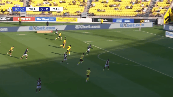 83'索耶破门! 惠灵顿凤凰 0- 1麦克阿瑟