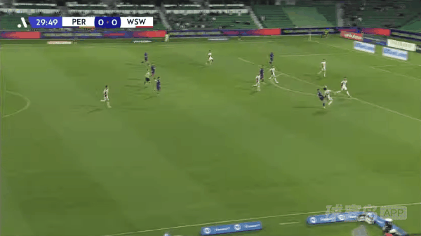30'德斯波托夫斯基破门! 珀斯光荣 1- 0西悉尼流浪者