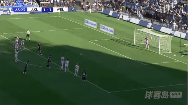 64'科斯格罗夫点球未进! 奥克兰FC 1- 1惠灵顿凤凰