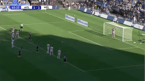64'科斯格罗夫点球未进! 奥克兰FC 1- 1惠灵顿凤凰