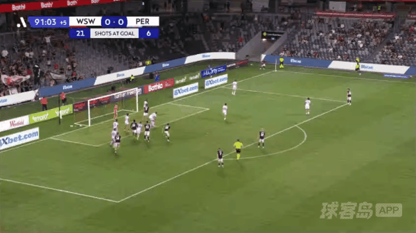 92'弗雷泽破门! 西悉尼流浪者 1- 0珀斯光荣
