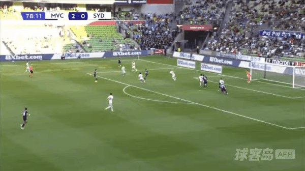 79'杰拉西奇破门! 墨尔本胜利 3- 0悉尼FC