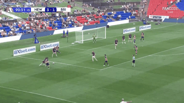 91'L.贝利斯破门! 纽卡斯尔喷气机 4- 1布里斯班狮吼
