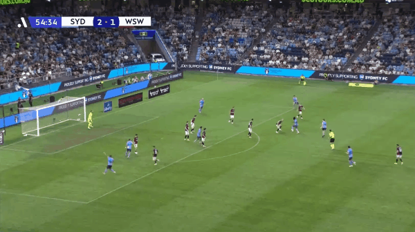 55'昆塔尔破门! 悉尼FC 3- 1西悉尼流浪者