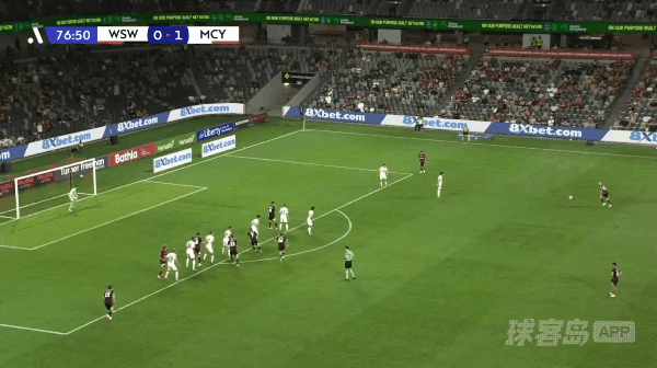 77'克拉耶夫破门! 西悉尼流浪者 1- 1墨尔本城