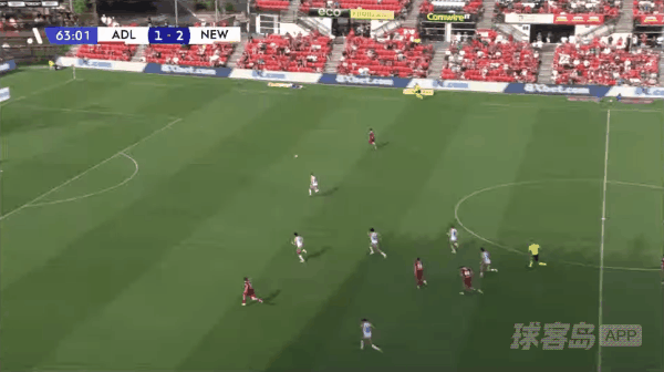 64'杜库利破门! 阿德莱德联 1- 2纽卡斯尔喷气机