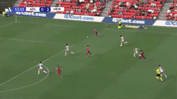 53'穆尼兹破门! 阿德莱德联 1- 2纽卡斯尔喷气机