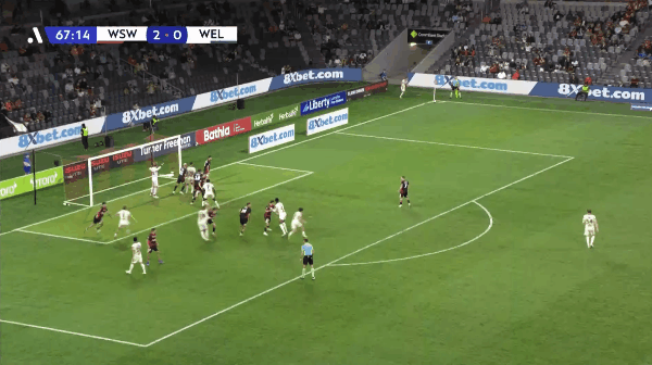 68'图伊洛马破门! 西悉尼流浪者 2- 1惠灵顿凤凰
