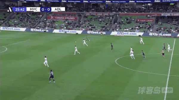 26'杰拉西奇破门! 墨尔本胜利 1- 0阿德莱德联