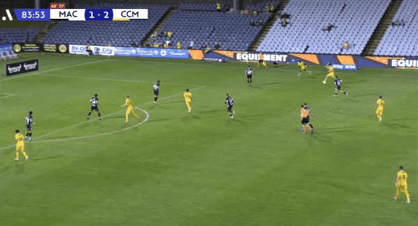 84'布莱尔破门! 麦克阿瑟 1- 3中部海岸海员