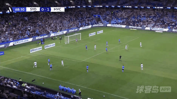 69'查尔斯破门! 悉尼FC 0- 2墨尔本胜利