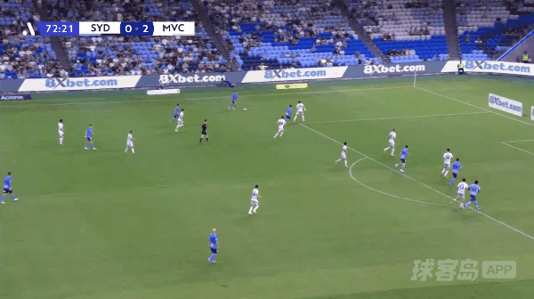 73'斯塔马泰洛普洛斯破门! 悉尼FC 1- 2墨尔本胜利