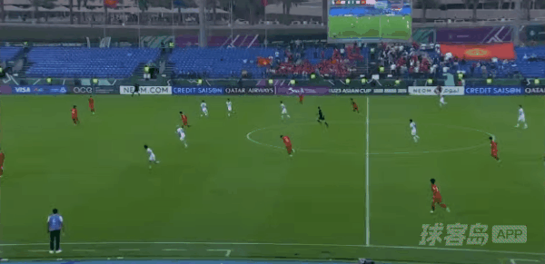 44'穆尔扎赫马托夫破门! 吉尔吉斯坦U23 1- 1越南U23