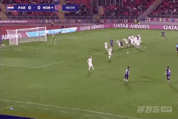 47'巴尔布埃纳破门! 巴拉圭U20 1- 0挪威U20