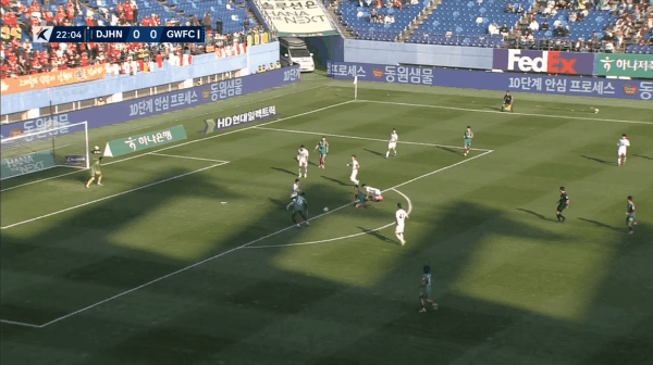 23'姜允盛破门! 大田市民 1- 0江原FC