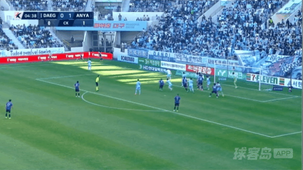 5'李昌龙破门! 大邱FC 0- 2FC安养