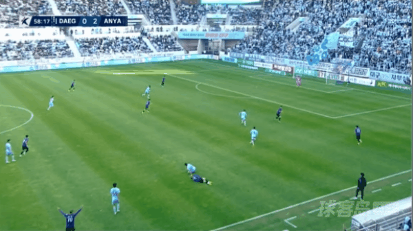 59'乔瓦尼破门! 大邱FC 1- 2FC安养