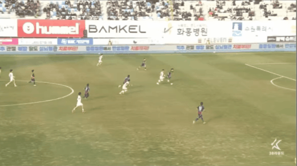 50'雷斯破门! 水原城 0- 1光州FC