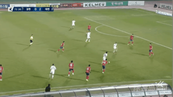 73'徐真秀破门! 金泉尚武 0- 3大田市民