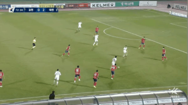 73'徐真秀破门! 金泉尚武 0- 3大田市民