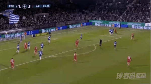 82'米南斯破门! 兹沃勒 1- 2阿尔克马尔