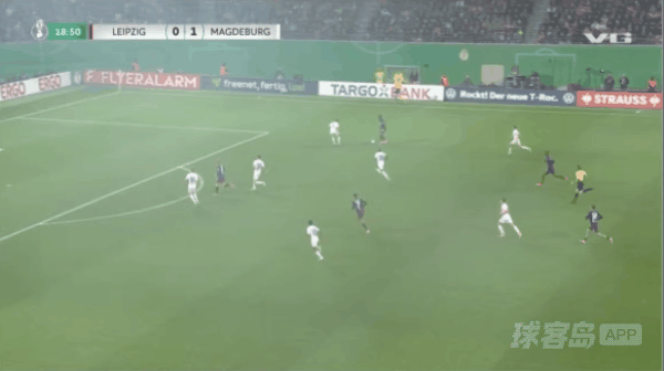 19'努萨破门! 莱比锡 1- 1马格德堡
