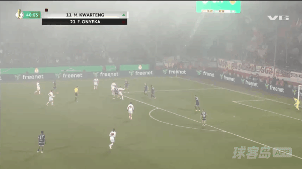 47'昂达夫破门! 波鸿 0- 2斯图加特