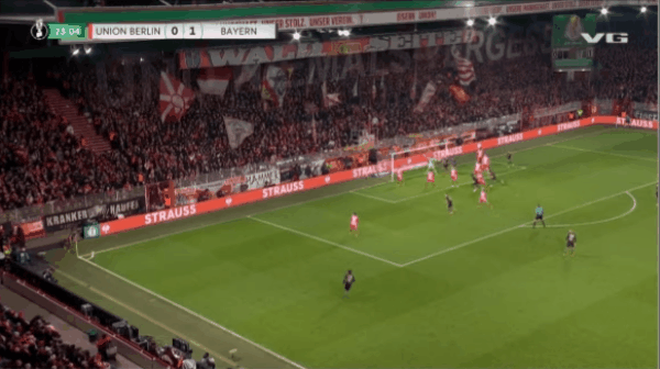 24'凯恩破门! 柏林联合 0- 2拜仁