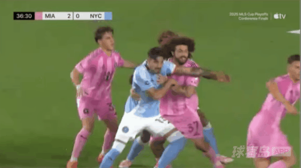 37'哈克破门! 迈阿密国际 2- 1纽约城
