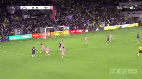 18'帕沙利奇破门! 奥兰多城 1- 0迈阿密国际