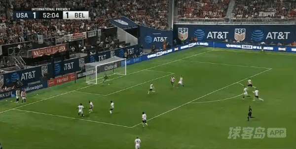 53'奥纳纳破门! 美国 1- 2比利时