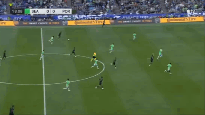 19'凯尔西破门! 西雅图海湾人 0- 1波特兰伐木者